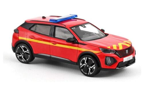 Peugeot 2008 '24 Pompiers / Brandweer 1/43 NOREV ref: 472874, Hobby en Vrije tijd, Modelauto's | 1:43, Nieuw, Auto, Norev, Verzenden