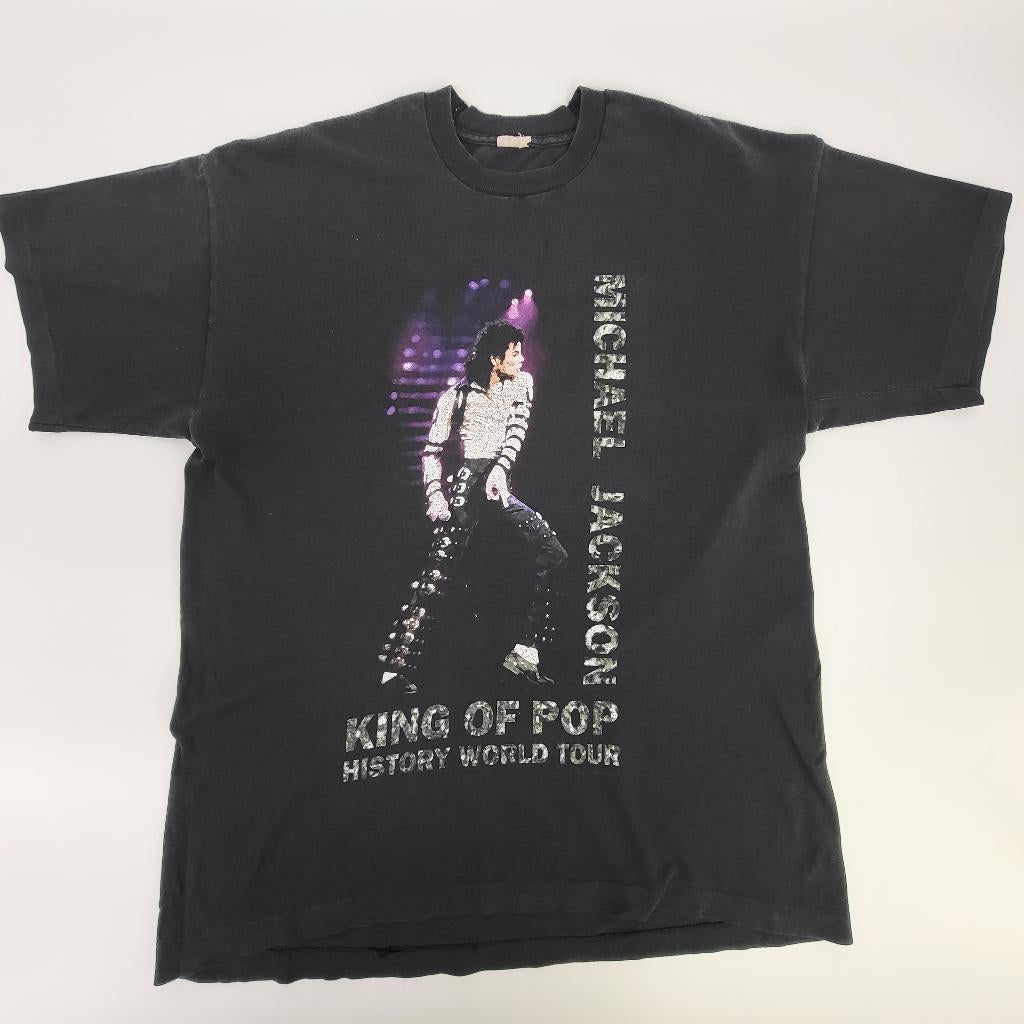 Michael Jackson King Of Pop History Tour 1996 T-Shirt XL, Verzamelen, Muziek, Artiesten en Beroemdheden, Gebruikt, Ophalen of Verzenden