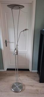 Vloer/leeslamp, Huis en Inrichting, Lampen | Vloerlampen, Ophalen, Gebruikt, Metaal, Modern