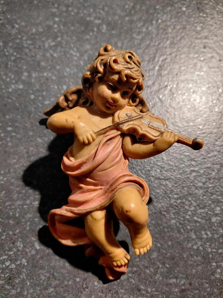 Mooie vintage - brocante engel om op te hangen Made in Italy, Antiek en Kunst, Curiosa en Brocante, Ophalen