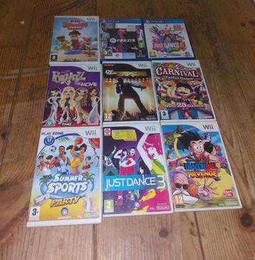 In 1 koop leuke wii spellen en films beschikbaar voor biedingen
