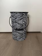 Ton van blik, met afneembare deksel, 41cm hoog, Huis en Inrichting, Ophalen, Overige materialen, Mand, Rond