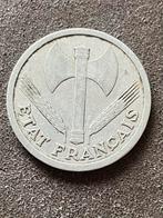 Franse 2 Francs munt uit 1944, Ophalen of Verzenden, Frankrijk