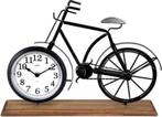 Tafel klok model fiets, Huis en Inrichting, Staande klok, Analoog, Zo goed als nieuw, Ophalen