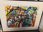 Herman Brood Arena / Ajax” - kleurenzeefdruk, Antiek en Kunst, Ophalen