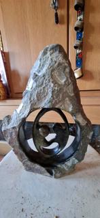 Marmeren sculptuur van liefde en verbinding, Ophalen of Verzenden