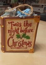 Enesco Jim Shore Twas nachtboek kerstornament., Diversen, Kerst, Ophalen of Verzenden, Zo goed als nieuw