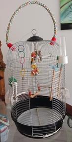 Grote vogelkooi zgan, Dieren en Toebehoren, Ophalen, Zo goed als nieuw, Metaal, Vogelkooi