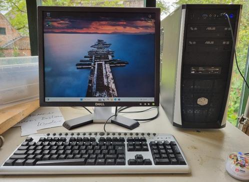 Paradigit PC, i7, 16GB, 256GB SSD, 2TB HDD, 2x DVD RW, W11H, Computers en Software, Desktop Pc's, Zo goed als nieuw, 3 tot 4 Ghz