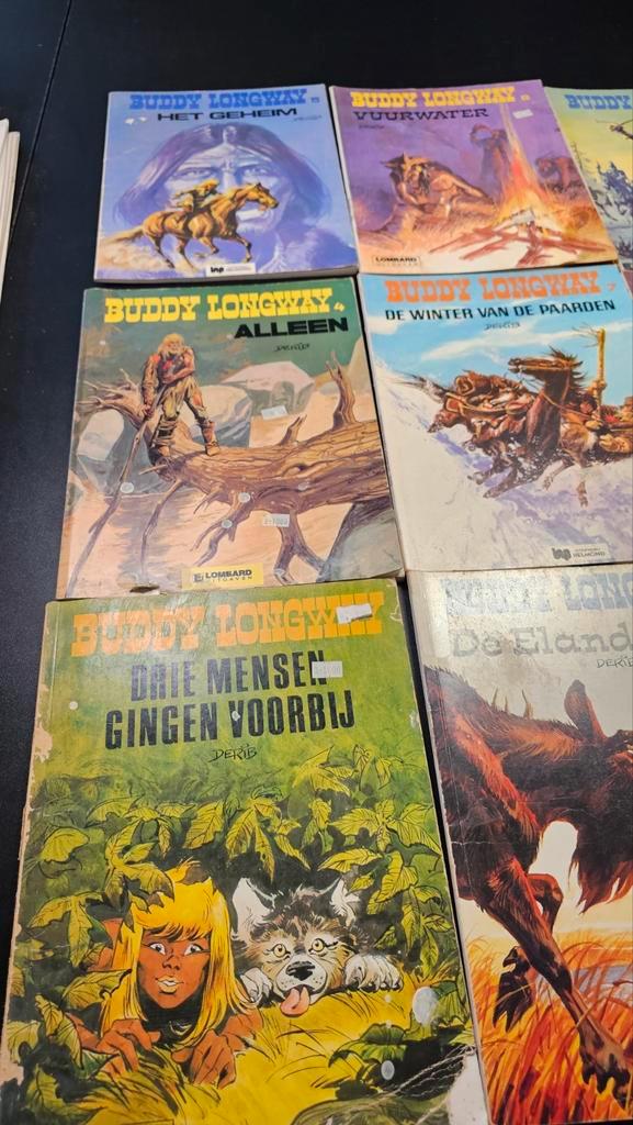 Buddy Longway Stripboeken - Collectie, Boeken, Stripboeken, Gelezen, Meerdere stripboeken, Ophalen of Verzenden