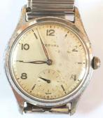 Terval heren horloge loopt goed vintage / militair ?, Ophalen of Verzenden, Gebruikt, Polshorloge, Overige merken