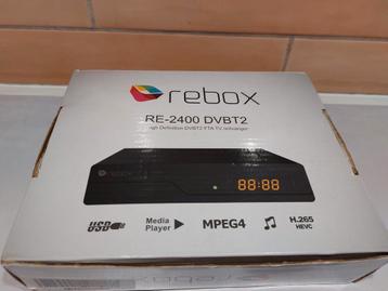 Rebox RE-2400 Dvbt2 ontvanger beschikbaar voor biedingen