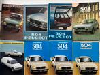 Peugeot 504 berline coupé cabriolet break pick-up brochures, Ophalen of Verzenden, Gelezen, Peugeot
