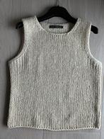 Luisa Cerano spencer met gouddraad in wol, mt 40 / 42, Ophalen of Verzenden, Zo goed als nieuw, Maat 38/40 (M), Wit