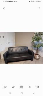Montel leren bank - nette staat, Huis en Inrichting, Ophalen, Gebruikt, 150 tot 200 cm, Tweepersoons