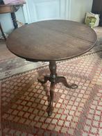 Engelse birdcage tilttop tafel 63 cm eikenhout 1800, Ophalen