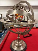 Zilverkleurig Armillarium / Hemelbol, Antiek en Kunst, Ophalen