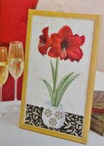Amaryllis borduurpatroon, Ophalen, Nieuw, Handborduren, Patroon