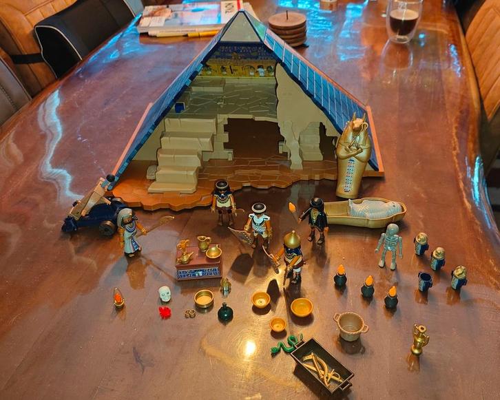 Playmobil Pyramide met Extra's - History Thema, Kinderen en Baby's, Speelgoed | Playmobil, Gebruikt, Complete set, Ophalen of Verzenden