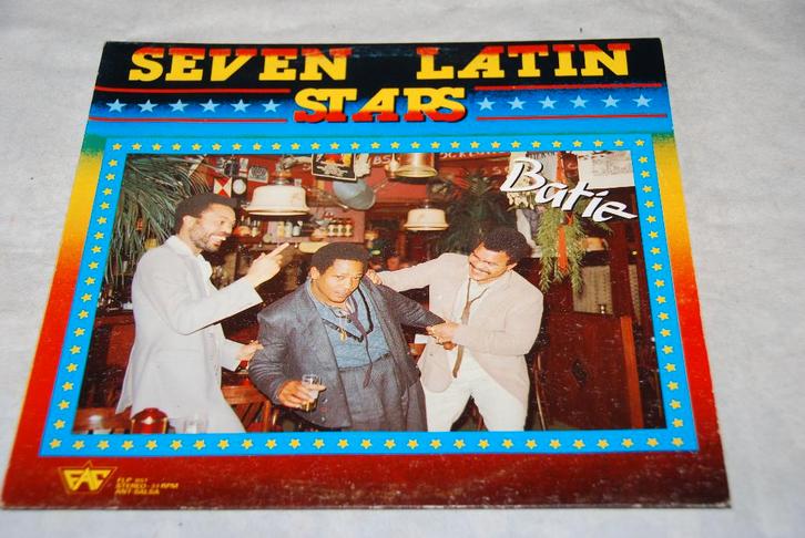 Seven Latin Stars – Batie LP Vinyl, Cd's en Dvd's, Vinyl | Latin en Salsa, Gebruikt, 12 inch, Ophalen of Verzenden
