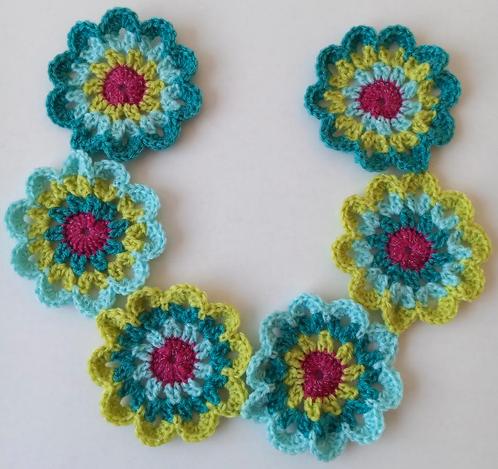 Gondas Creaties Bloemen Retro wandhanger decoratie nr. 3, Huis en Inrichting, Woonaccessoires | Wanddecoraties, Nieuw, Ophalen of Verzenden
