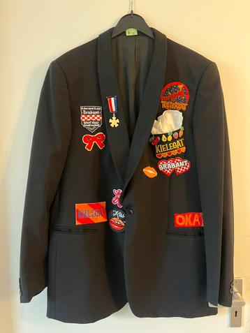Carnavalsjas vintage smokingjas Kielegat ruime XL Uniek! beschikbaar voor biedingen