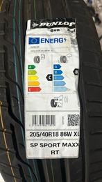 Dunlop sport maxx RT runflat 205/40R18 86W XL, 18 inch, Nieuw, Band(en), Zomerbanden