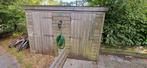 schuurtje/hokje 3.05M breed 2.15M diep en 2.10M hoog, Ophalen, Gebruikt, Hout, Overige typen