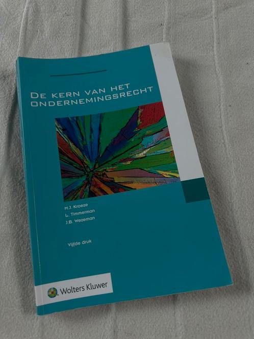 L. Timmerman - De kern van het ondernemingsrecht, Boeken, Wetenschap, Zo goed als nieuw, Ophalen of Verzenden