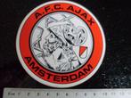 sticker a.f.c. ajax amsterdam oud logo embleem voetbalclub, Verzamelen, Stickers, Verzenden, Zo goed als nieuw, Sport