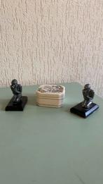 Corry Ammerlaan bronzen beeldjes voor moeders en een ringen, Ophalen of Verzenden, Zo goed als nieuw, Overige typen