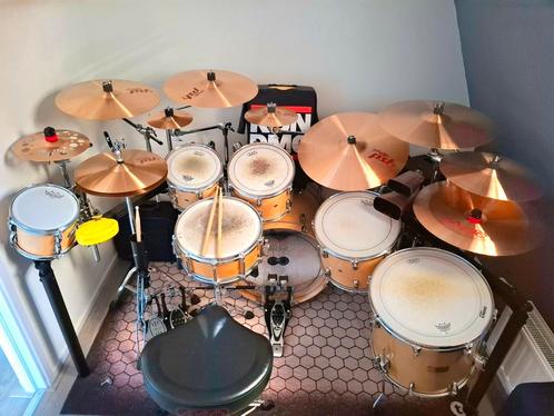Pearl Vision / Master compleet!, Muziek en Instrumenten, Drumstellen en Slagwerk, Zo goed als nieuw, Pearl, Ophalen