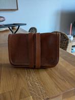 Echt lederen shag tasje/ buidel. Unisex, Ophalen, Nieuw, Bruin, Schoudertasje