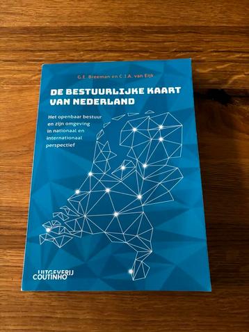 De bestuurlijke kaart van Nederland beschikbaar voor biedingen