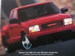 GMC Sonoma Brochure, Verzenden