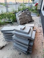 Nog 4 Tuintegels over!!, Ophalen, Zo goed als nieuw, 10 m² of meer, Beton