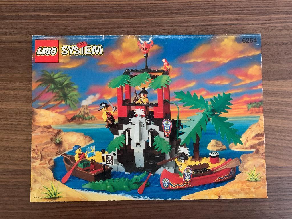 LEGO / 6264 - Forbidden Cove (1994), Kinderen en Baby's, Speelgoed | Duplo en Lego, Zo goed als nieuw, Lego, Complete set, Ophalen of Verzenden