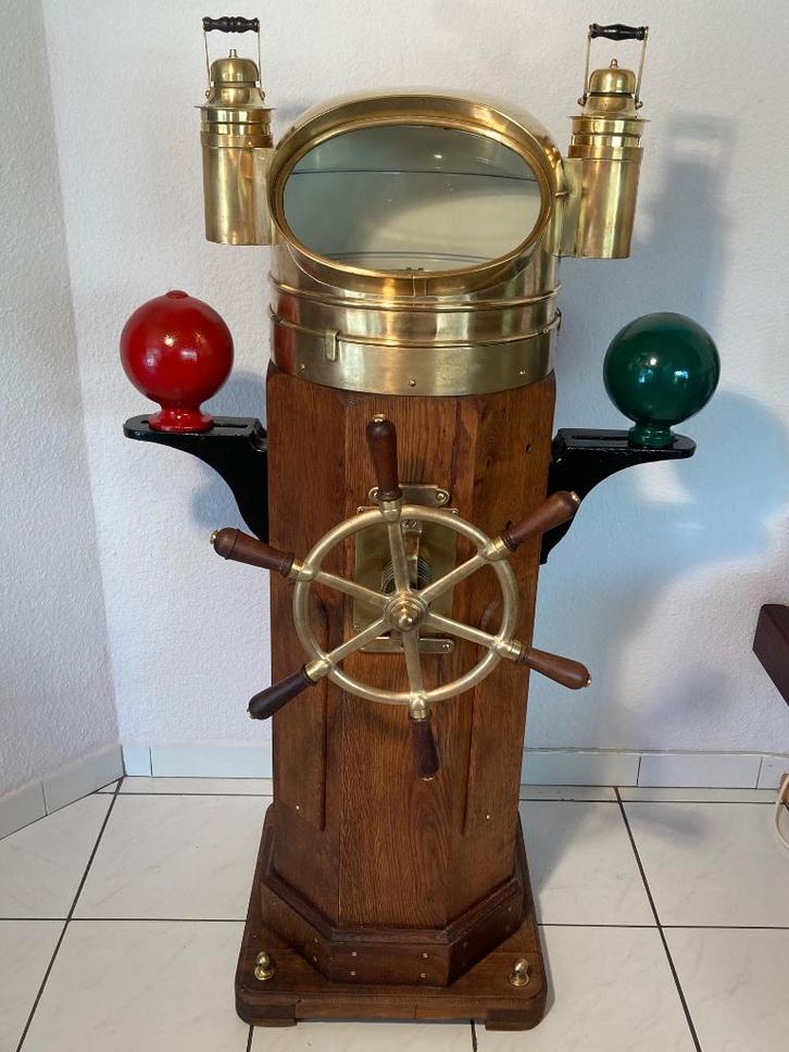 Groot Brits scheepskompas, Watersport en Boten, Navigatiemiddelen en Scheepselektronica, Gebruikt, Gps of Kompas, Ophalen of Verzenden