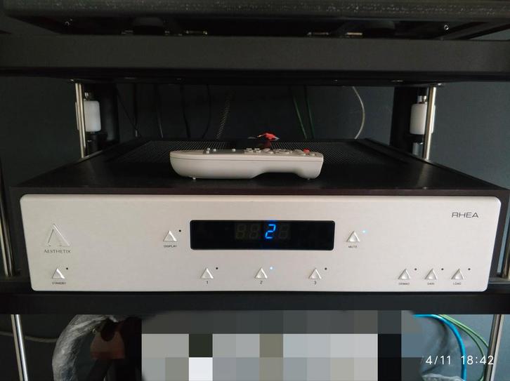 Aesthetix Rhea, Audio, Tv en Foto, Buizenversterkers, Versterker, Ophalen of Verzenden