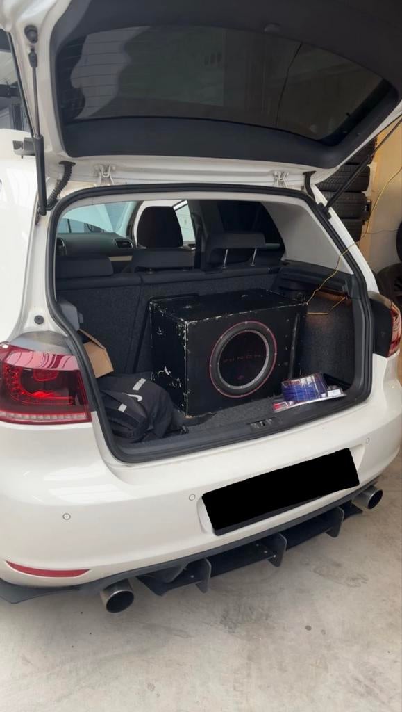 Punch P1 Subwoofer met Hertz Versterker, Auto diversen, Autospeakers, Ophalen, Gebruikt