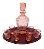 134. Likeurstel, Art Deco, Antiek en Kunst, Antiek | Glas en Kristal, Ophalen of Verzenden