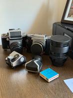 Pentacon Six TL set, 6x6 analoog, Audio, Tv en Foto, Fotocamera's Analoog, Ophalen of Verzenden, Gebruikt, Spiegelreflex, Overige Merken