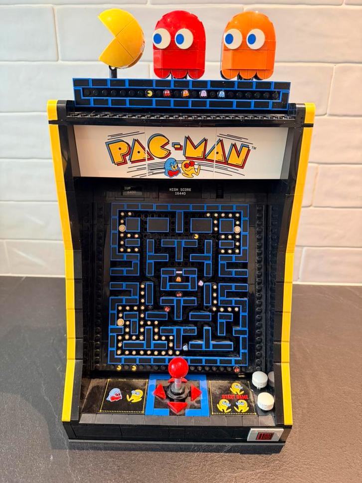 Lego 10323 - Creator: PAC-MAN Arcade, Kinderen en Baby's, Speelgoed | Duplo en Lego, Zo goed als nieuw, Lego, Complete set, Ophalen of Verzenden