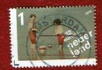 3235-a - Kinderz. '14 - Kinderen a.h. strand - gebr (p.A'dam, Postzegels en Munten, Postzegels | Nederland, Ophalen of Verzenden