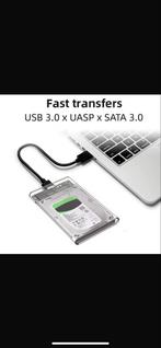 SATA SSD Behuizing - USB 3.0 - Snelle Data Overdracht, Computers en Software, Harde schijven, Verzenden, SSD, Nieuw, Desktop