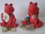 Nici Frog Polystone 2 Kikker Beeldjes Vintage, Ophalen of Verzenden, Nieuw, Overige typen