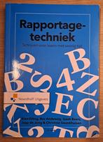 Rapportagetechniek, Boeken, Studieboeken en Cursussen, Gelezen, Rien Elling, Bas Andeweg, Sjaak Baars, Jaap de Jong, Beta, HBO