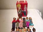 Happy  dols Barbie uit 1974  van  matel 13 stuks met koffer, Verzamelen, Poppen, Ophalen, Zo goed als nieuw, Pop