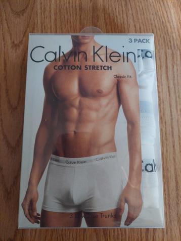 Calvin klein boxers heren - Maat XL - WIT - Nieuw beschikbaar voor biedingen
