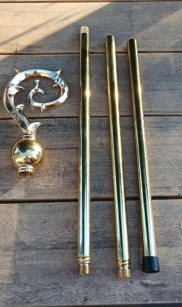 Belgie staf 4 delig nieuw beschikbaar voor biedingen